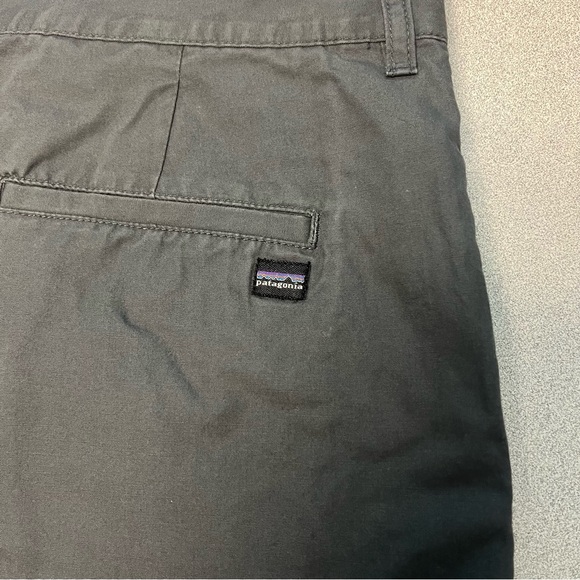 Patagonia 100% Organic Cotton Men’s Shorts Size 40 Dark Grey - Picture 4 of 6